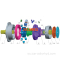 Piezas de motor hidráulico MHP13/17/20 ruedas